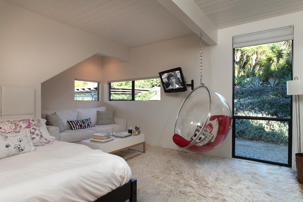 524 Barker Pass Road Montecito, CA 93108 - Photo 11 of 19 a bedroom with bed and window