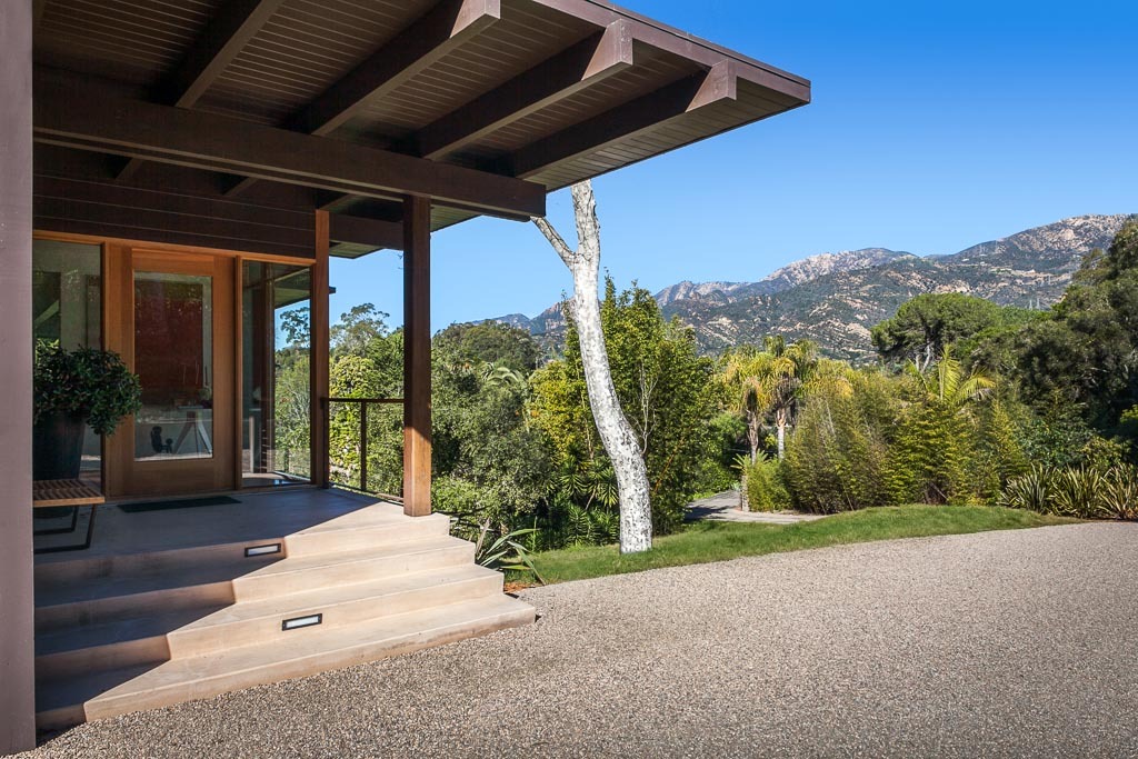 524 Barker Pass Road Montecito, CA 93108 - Photo 16 of 19 a view of a porch