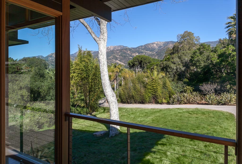 524 Barker Pass Road Montecito, CA 93108 - Photo 17 of 19 a view of a balcony with an outdoor space