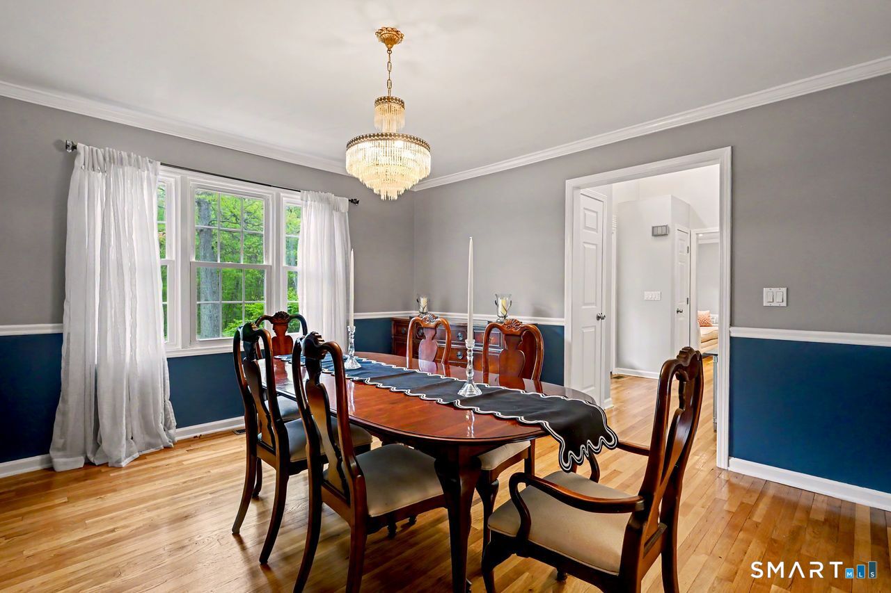 34 Beardsley Road New Milford, CT 06776 - Photo 4 of 40 Formal Dining Room with Crown Molding