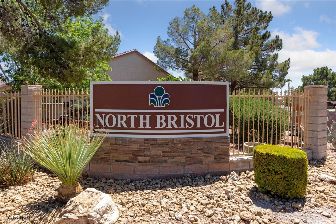 5232 Saranac Road Las Vegas, NV 89130 - Photo 28 of 34 View of community sign