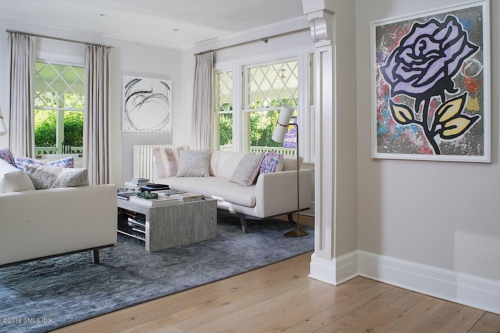 2 Keofferam Road Old Greenwich, CT 06870 - Photo 7 of 27 a living room with furniture and a large window