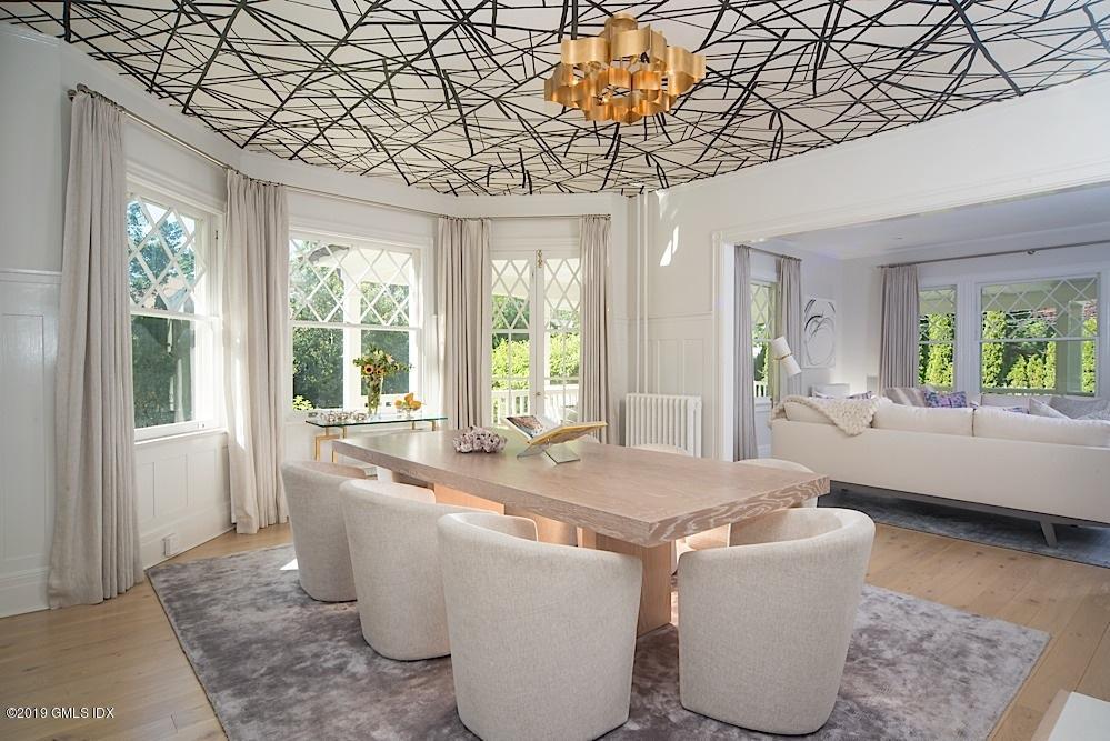 2 Keofferam Road Old Greenwich, CT 06870 - Photo 9 of 27 a dining room with furniture and window