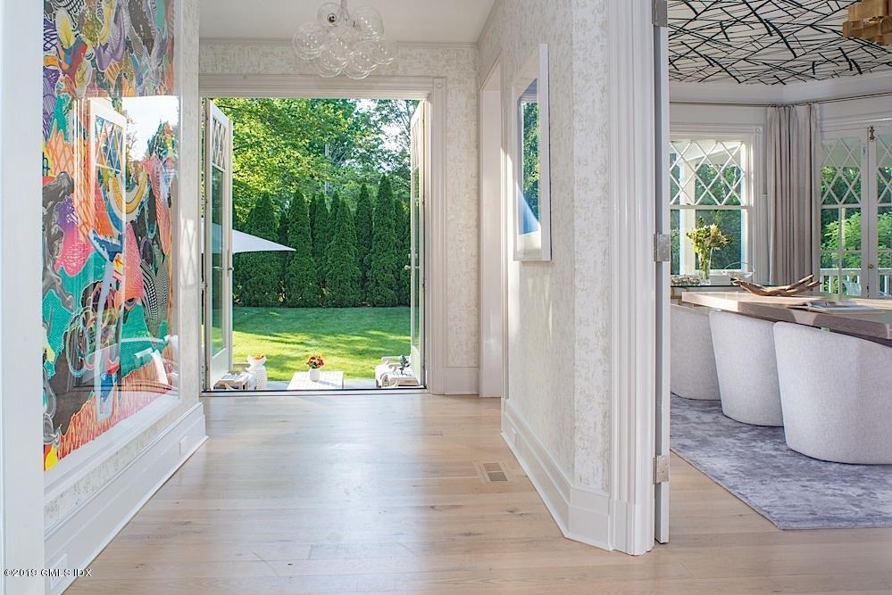 2 Keofferam Road Old Greenwich, CT 06870 - Photo 10 of 27 a view of an entryway with a garden