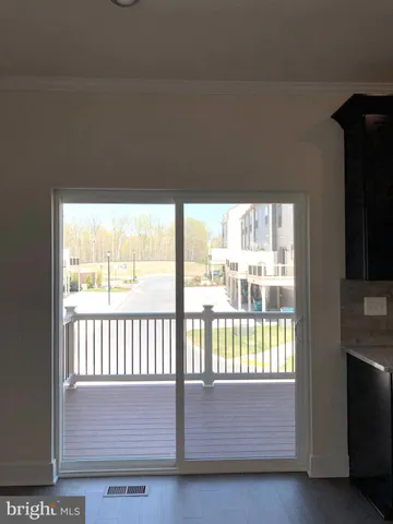 a view of front door