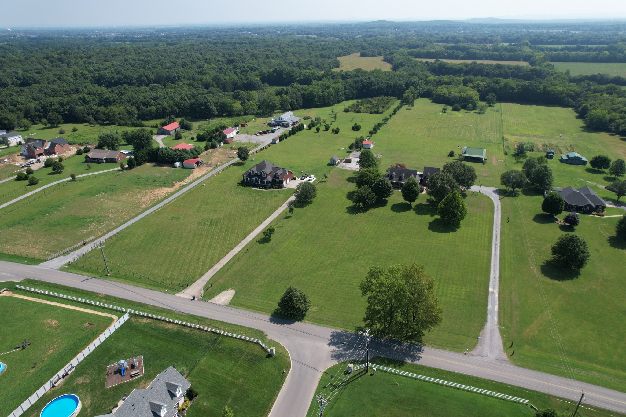 2743 Thompson Road Murfreesboro, TN 37128 - Photo 8 of 43 an aerial view of a golf course with parking space