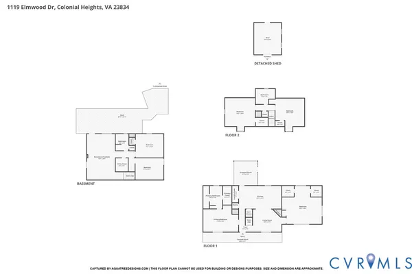 $489,000 | 1119 Elmwood Drive, Colonial Heights, VA 23834