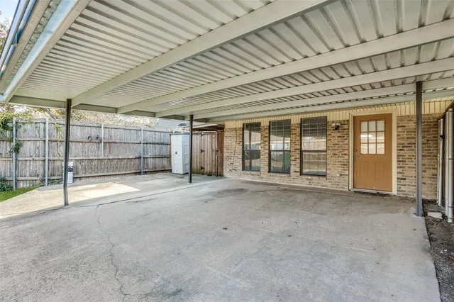 a view of a backyard of a house