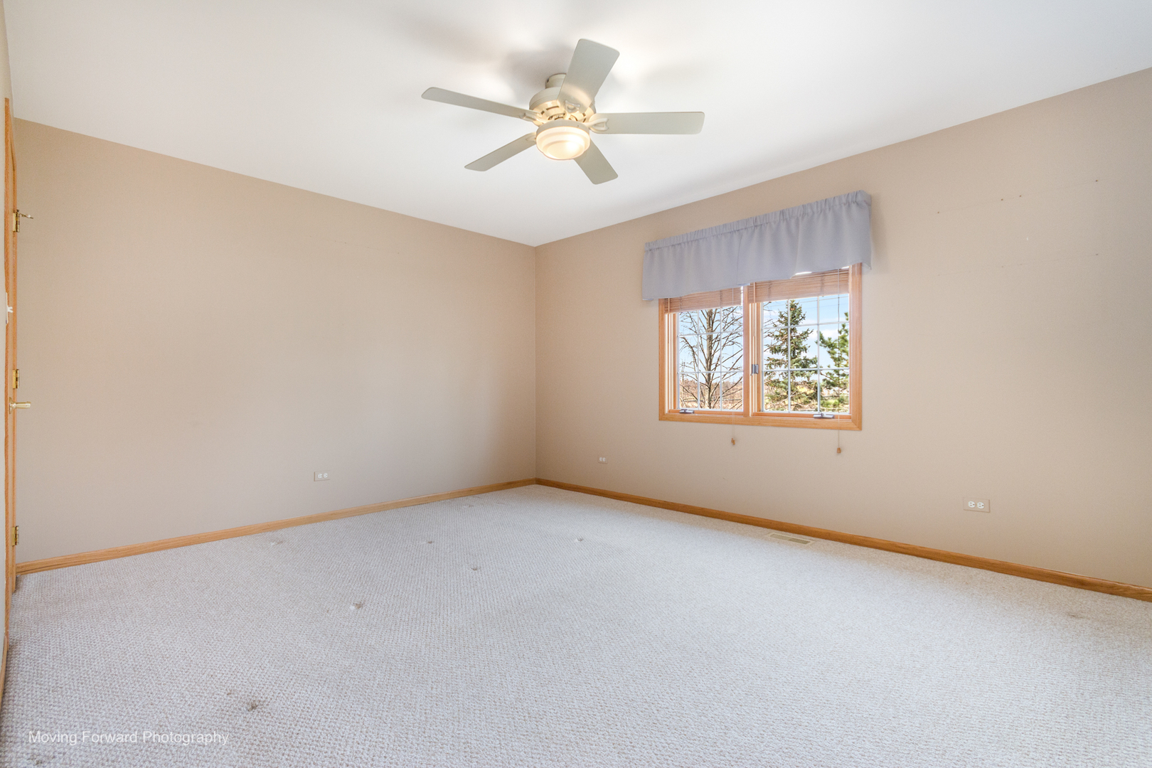14825 Steven Court Lemont, IL 60439 - Photo 7 of 50 an empty room with windows and fan