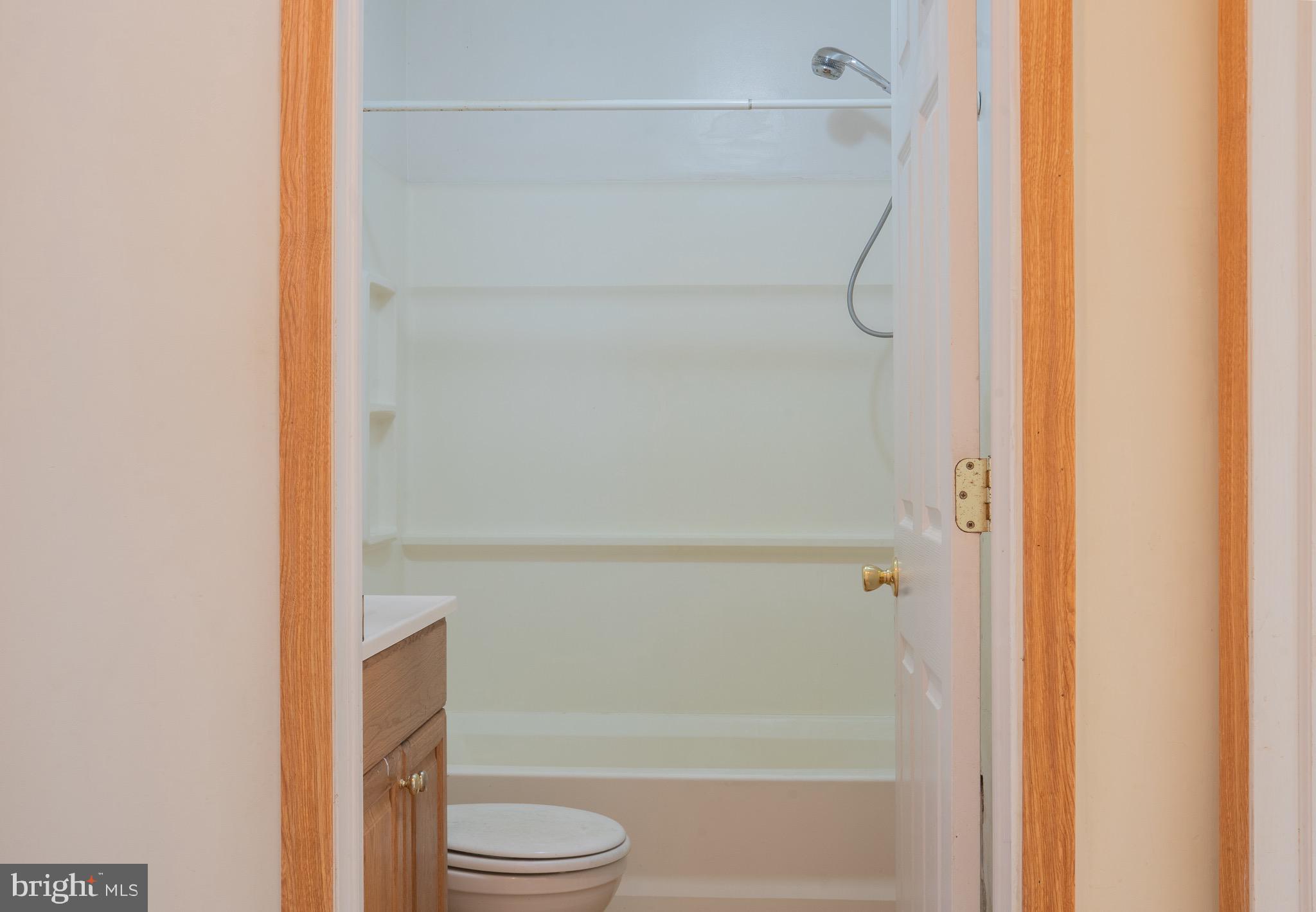 1452 Coles Mill Road Franklinville, NJ 08322 - Photo 6 of 8 a bathroom with a shower and a toilet