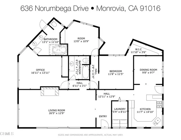 $1,295,000 | 633 Norumbega Drive, Monrovia, CA 91016