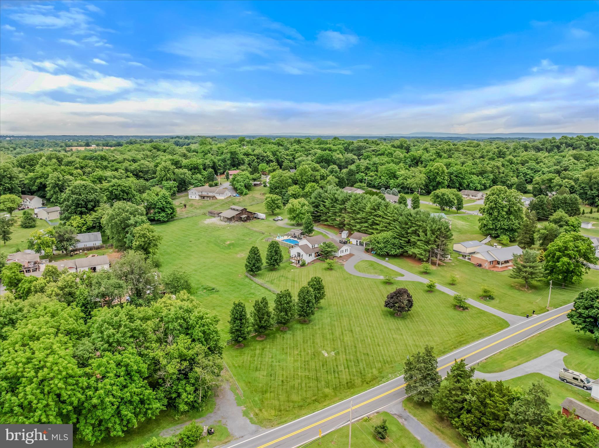 105 Grade Road Falling Waters, WV 25419 - Photo 90 of 96 Aerial View