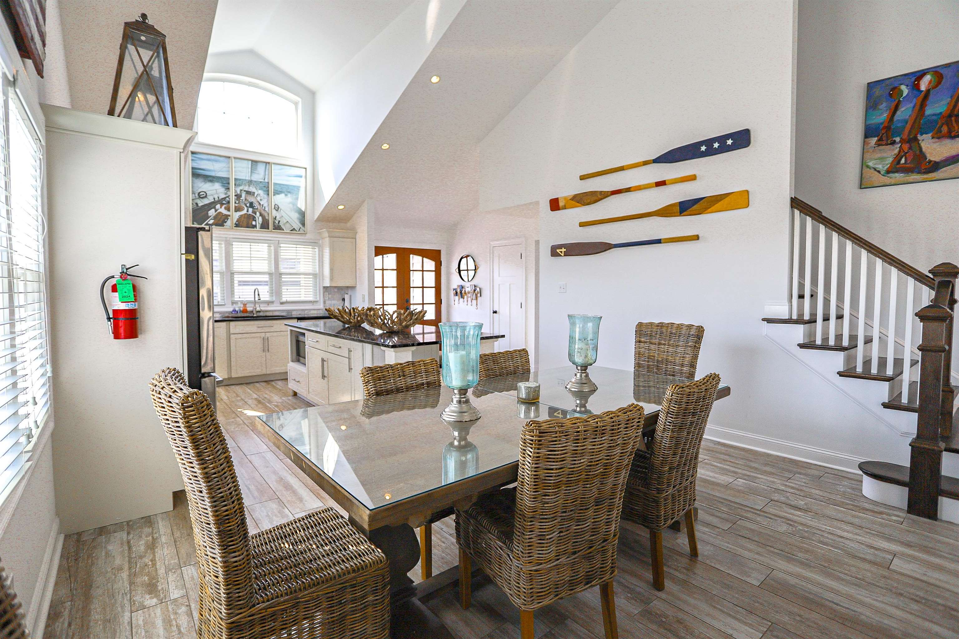 285 78th Street Avalon, NJ 08202 - Photo 14 of 48 a view of a dining room with furniture and wooden floor