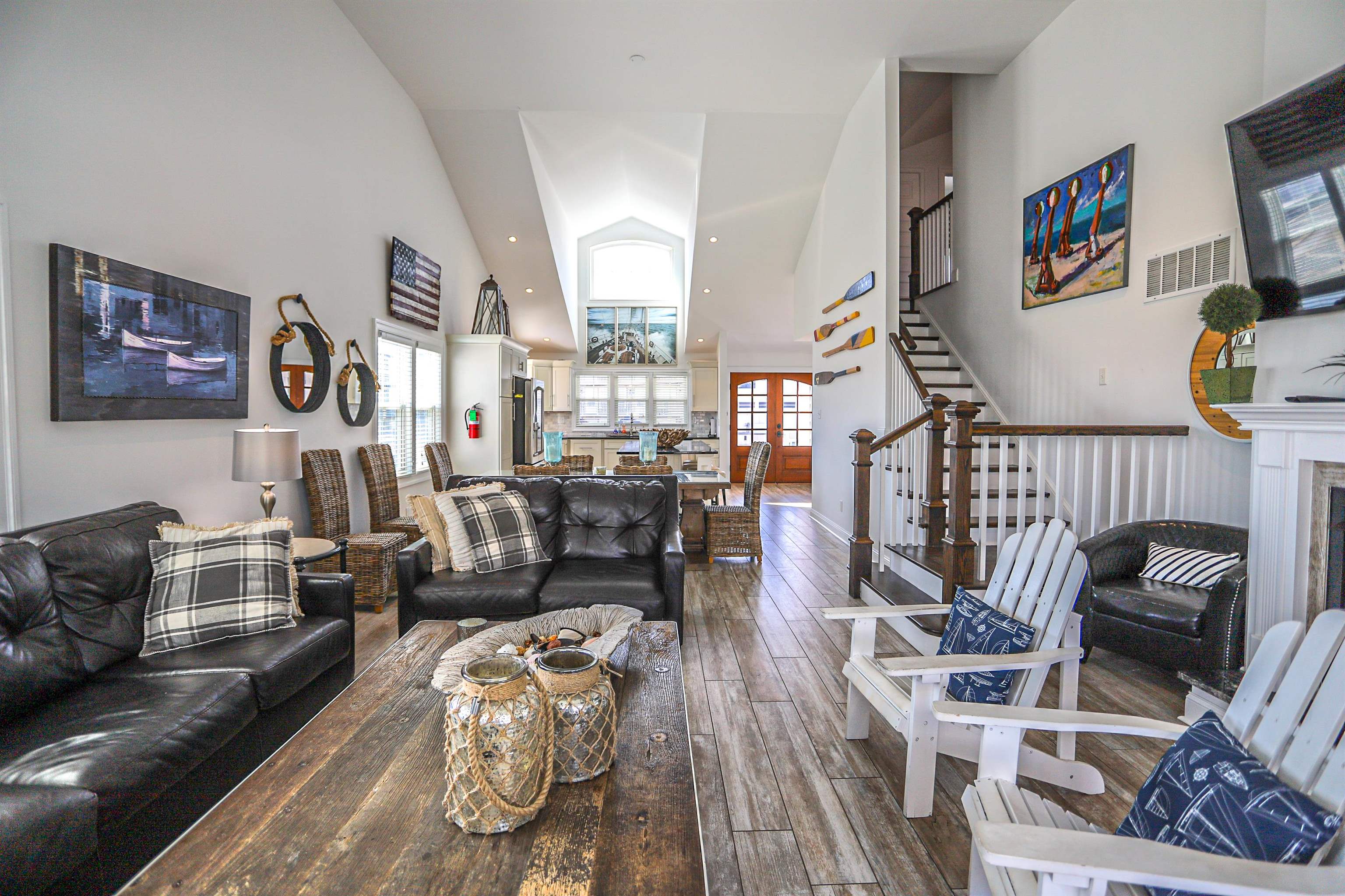 285 78th Street Avalon, NJ 08202 - Photo 18 of 48 a living room with furniture and wooden floor