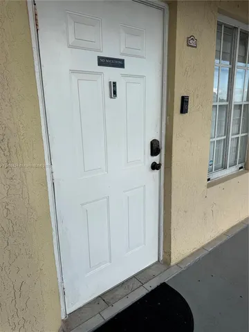 a view of a closet area