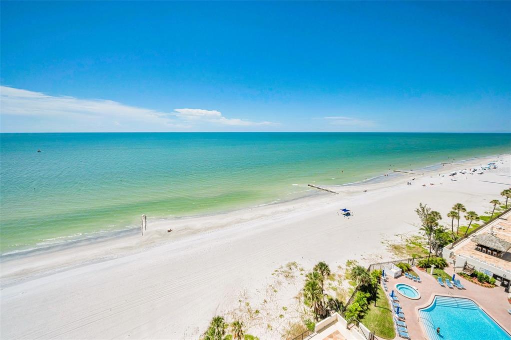 14950 Gulf Boulevard, Unit 1206 Madeira Beach, FL 33708 - Photo 32 of 69 a view of a lake with a big yard