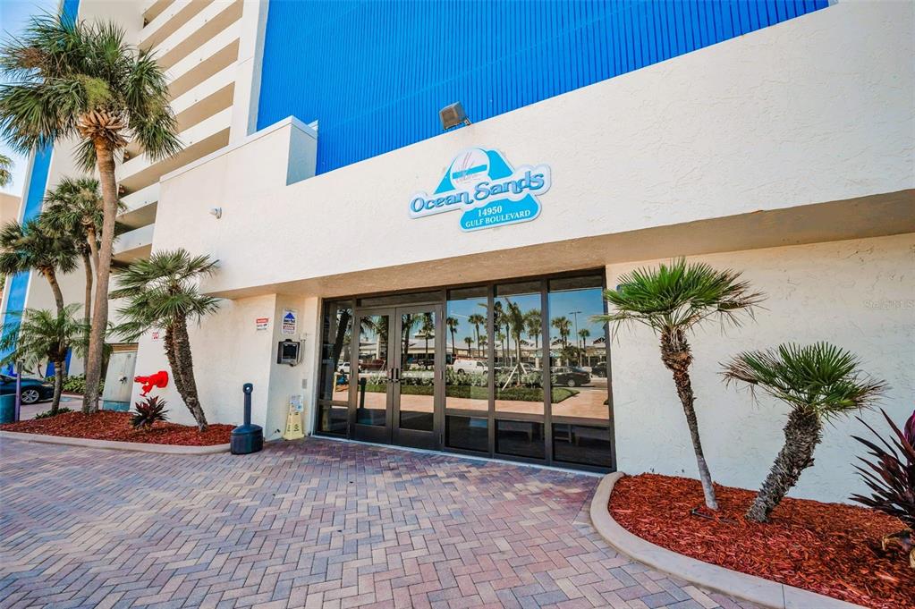 14950 Gulf Boulevard, Unit 1206 Madeira Beach, FL 33708 - Photo 5 of 69 a view of potted plants in front of building