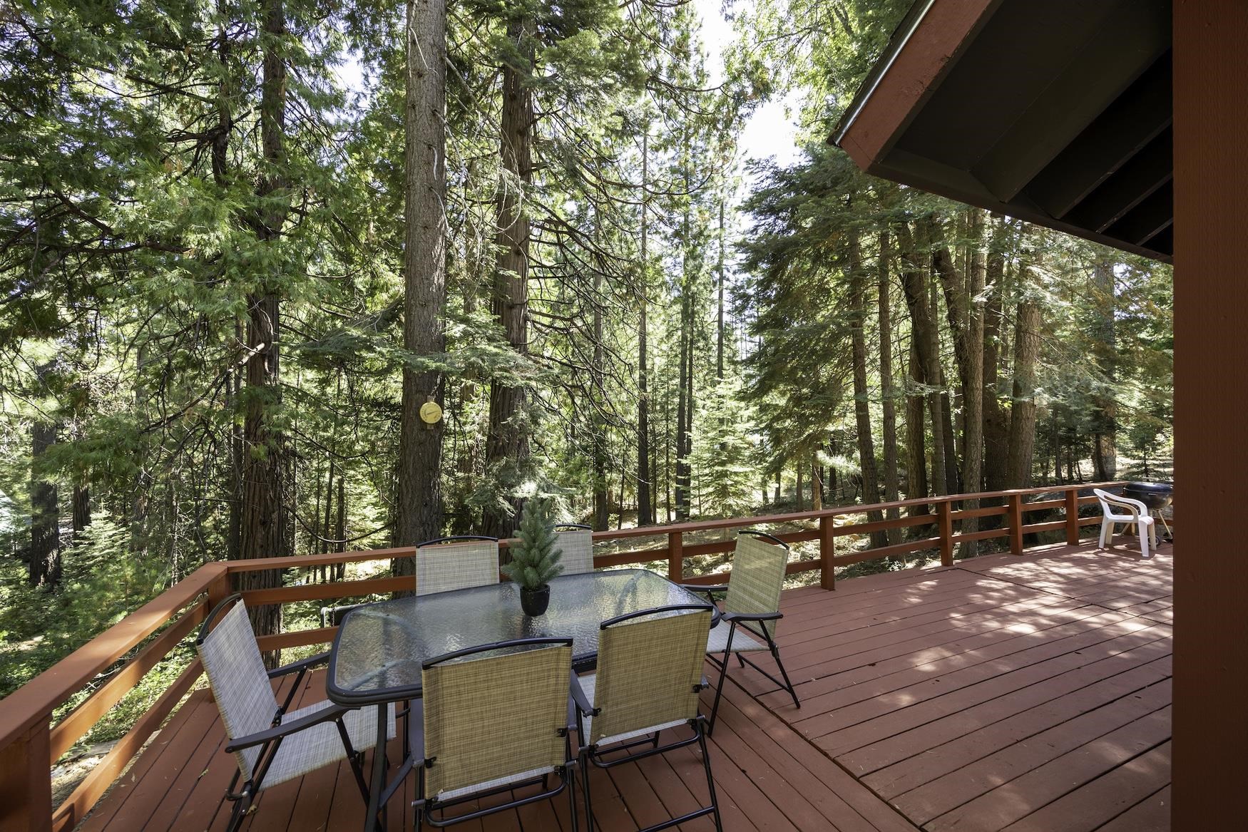 41080 Putt Road Emigrant Gap, CA 95715 - Photo 13 of 21 a view of patio with table and chairs and couches