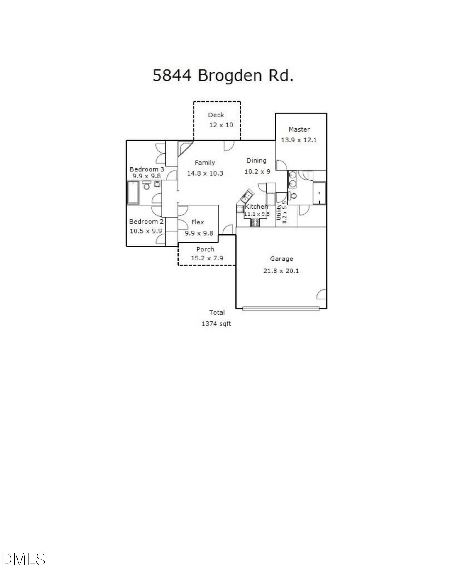 5844 Brogden Road Smithfield, NC 27577 - Photo 36 of 36 Floorplan_5844 Brogden-1