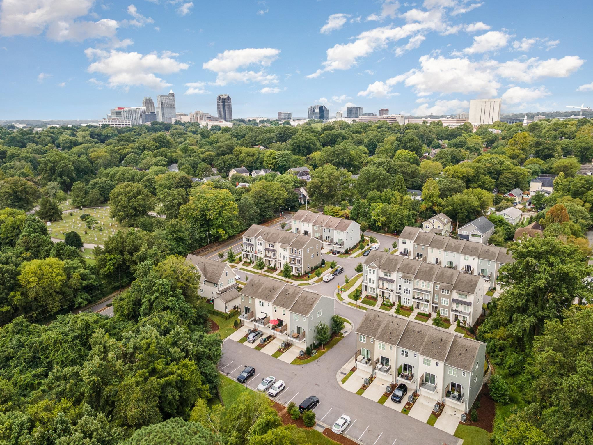 626 Watauga Street Raleigh, NC 27604 - Photo 26 of 30 Neighborhood Aerial View