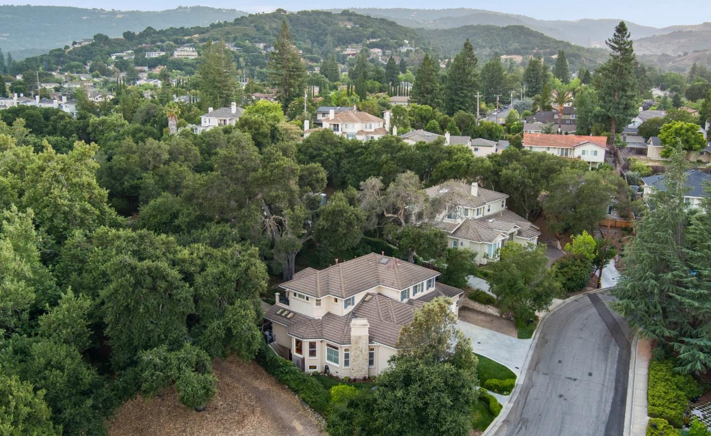 10495 Scenic Boulevard Cupertino, CA 95014 - Photo 29 of 30 an aerial view of a city