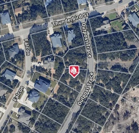 a close up of a street