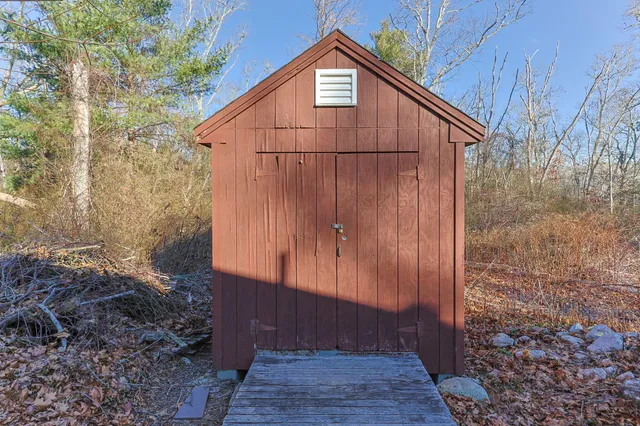 a view of a small house