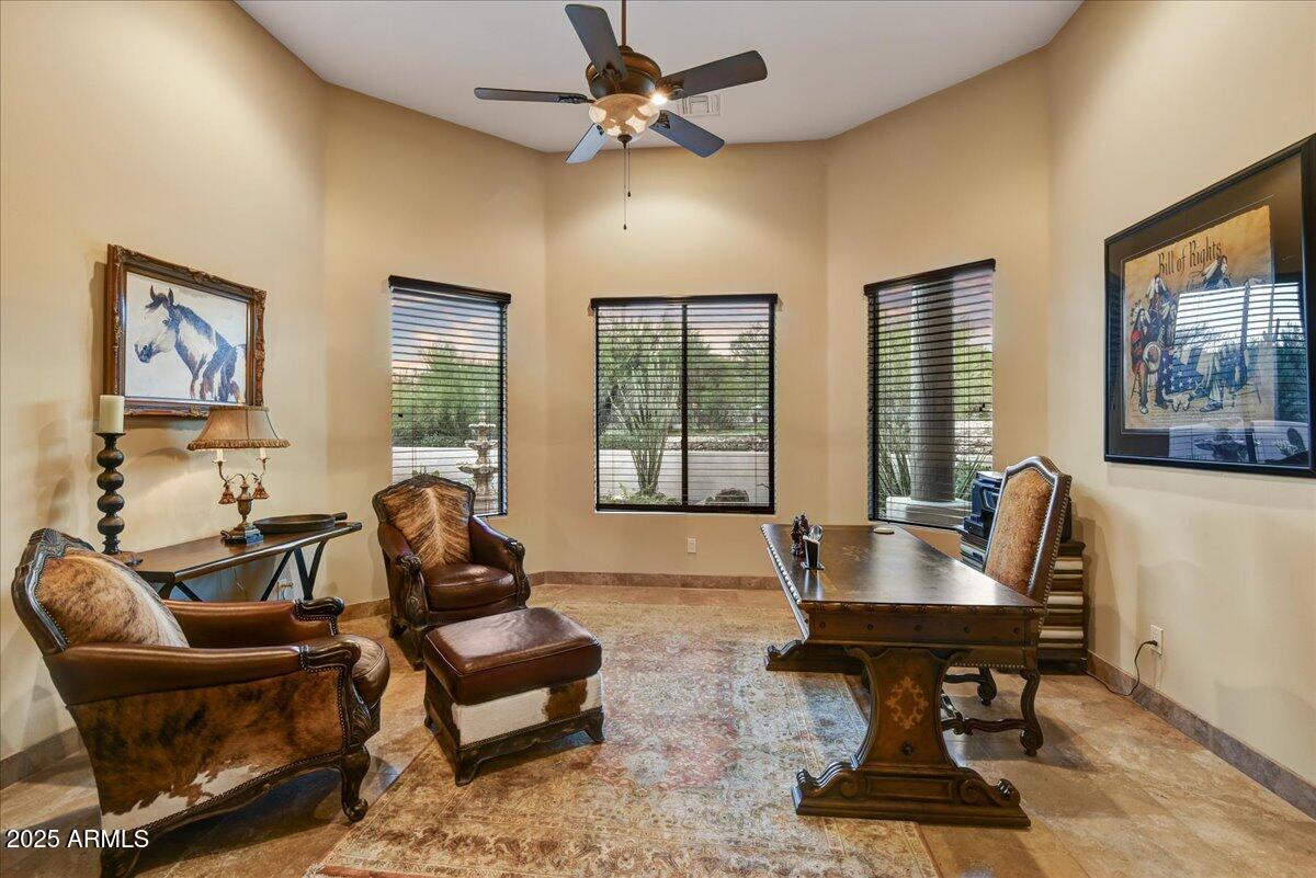 37021 Lazy Burro Road Carefree, AZ 85377 - Photo 14 of 46 -Study-Office-Den