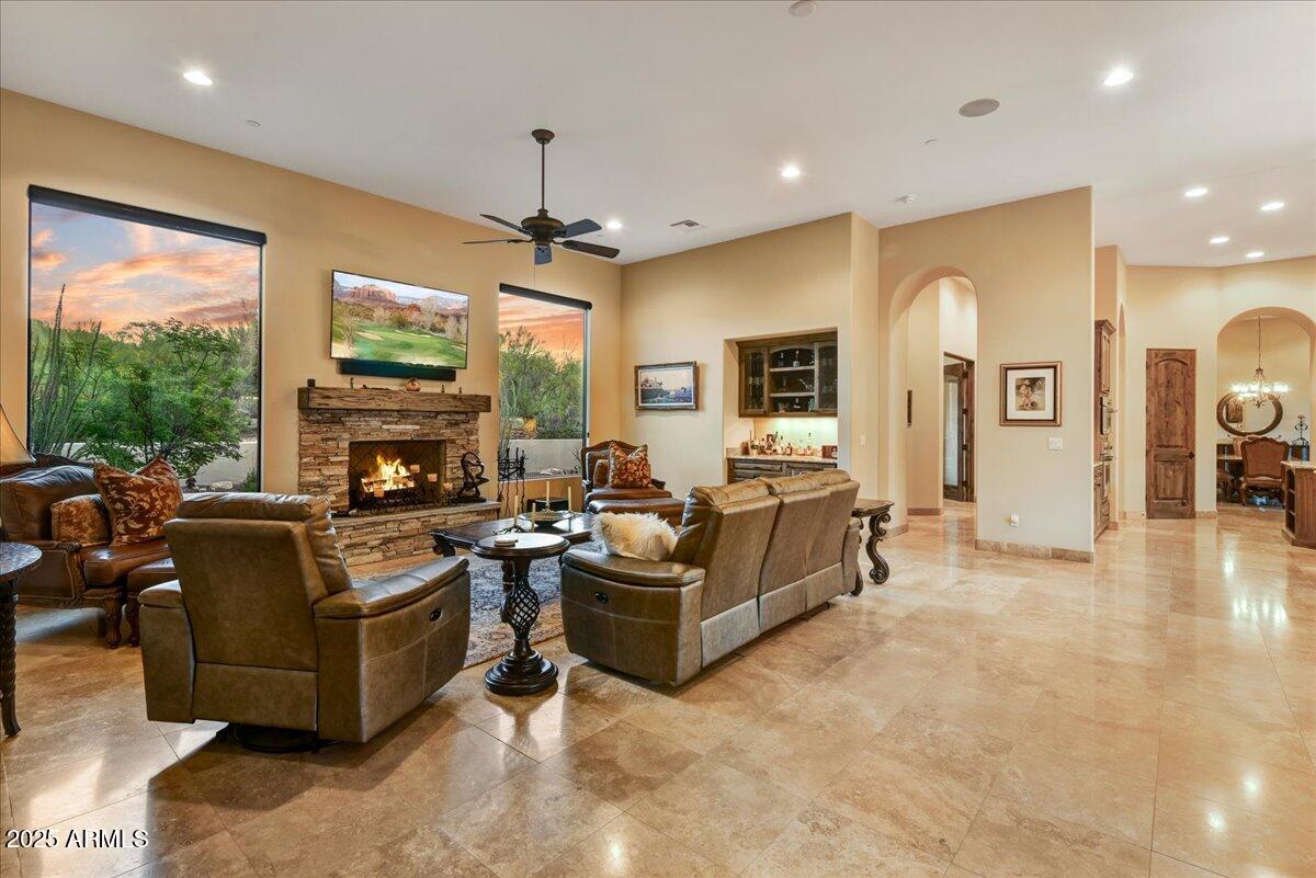 37021 Lazy Burro Road Carefree, AZ 85377 - Photo 17 of 46 14-Family Room