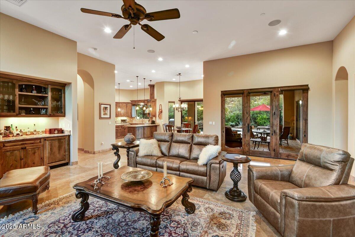37021 Lazy Burro Road Carefree, AZ 85377 - Photo 18 of 46 15-Family to Kitchen