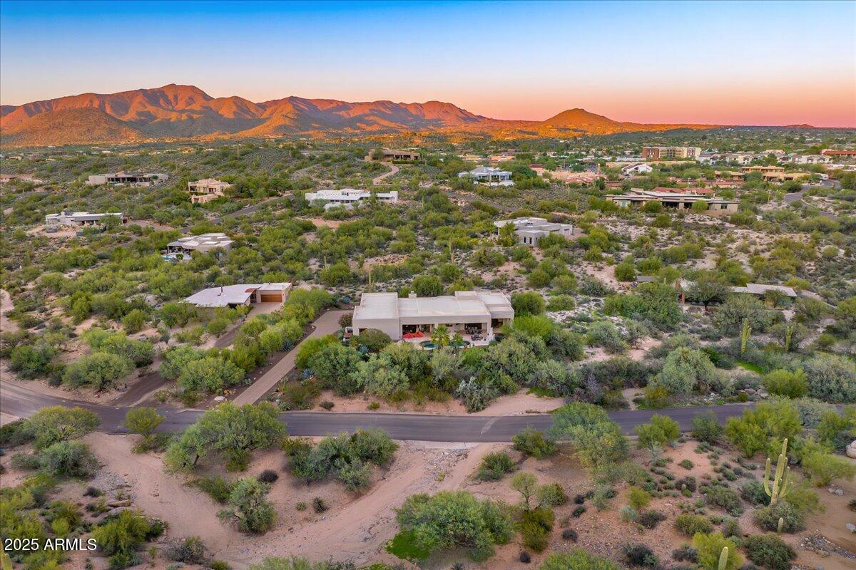 37021 Lazy Burro Road Carefree, AZ 85377 - Photo 38 of 46 Aerial view