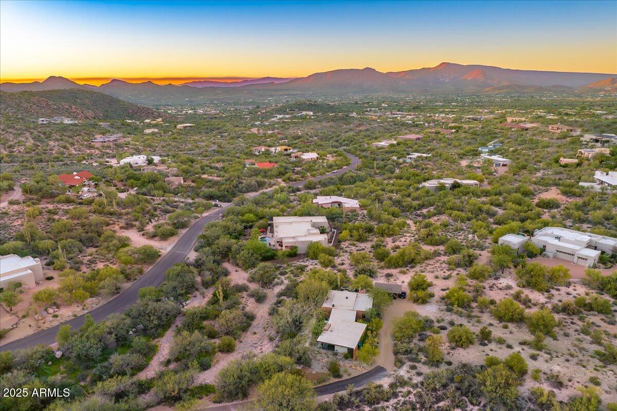 37021 Lazy Burro Road Carefree, AZ 85377 - Photo 39 of 46 -Aerial View (2)