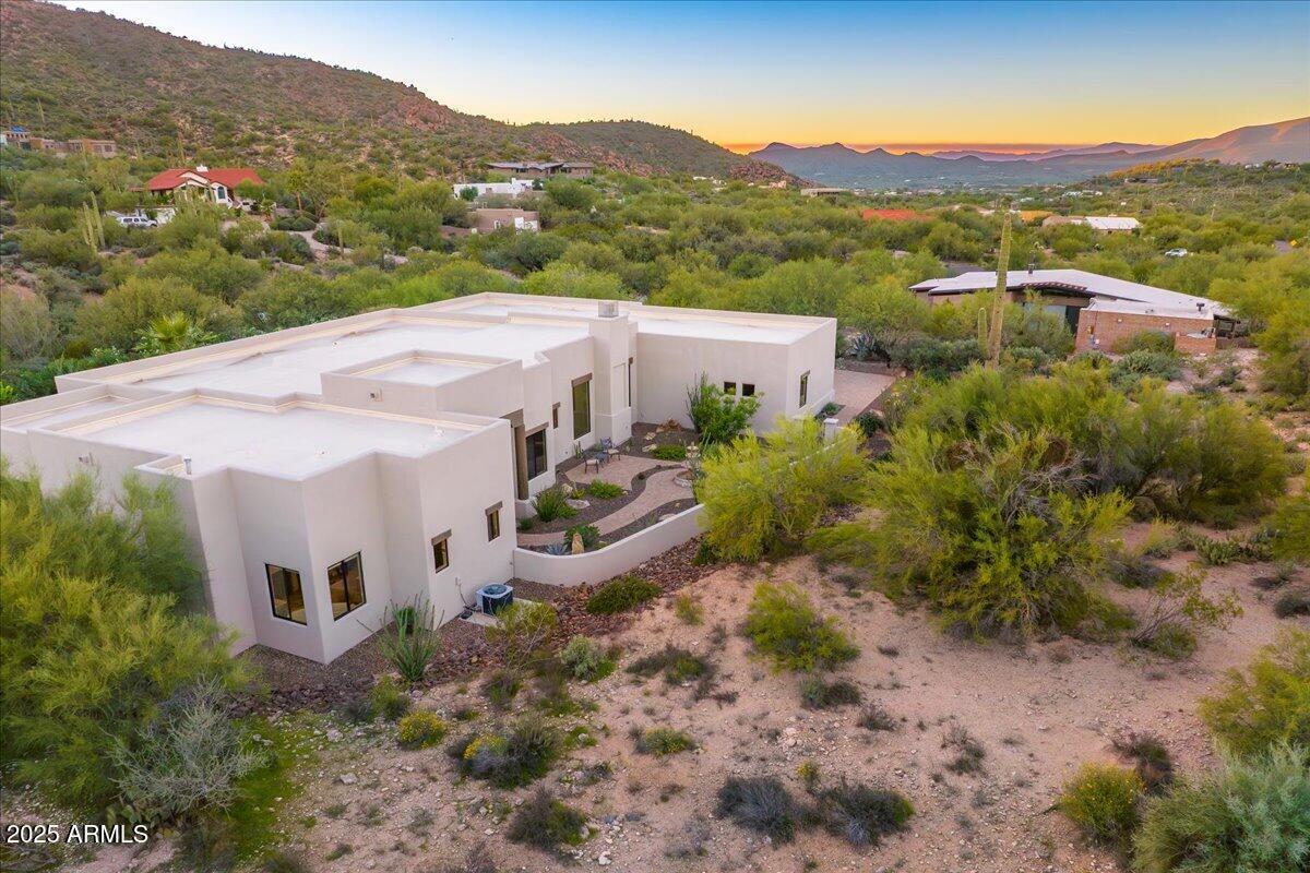 37021 Lazy Burro Road Carefree, AZ 85377 - Photo 43 of 46 -Aerial View (10)