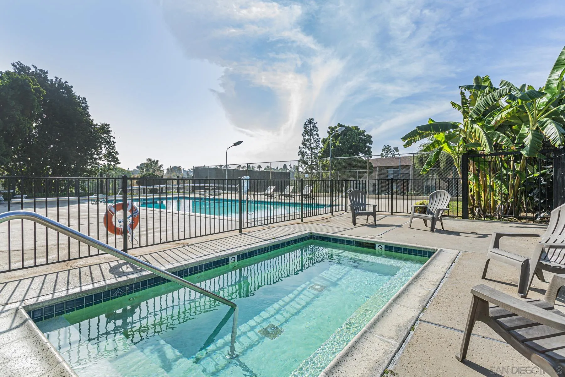 3433 Fairlomas Road National City, CA 91950 - Photo 28 of 43 a view of a backyard with swimming pool