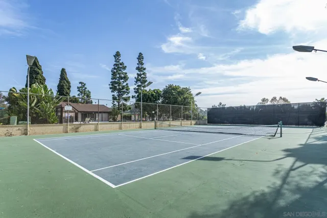 a view of a tennis court