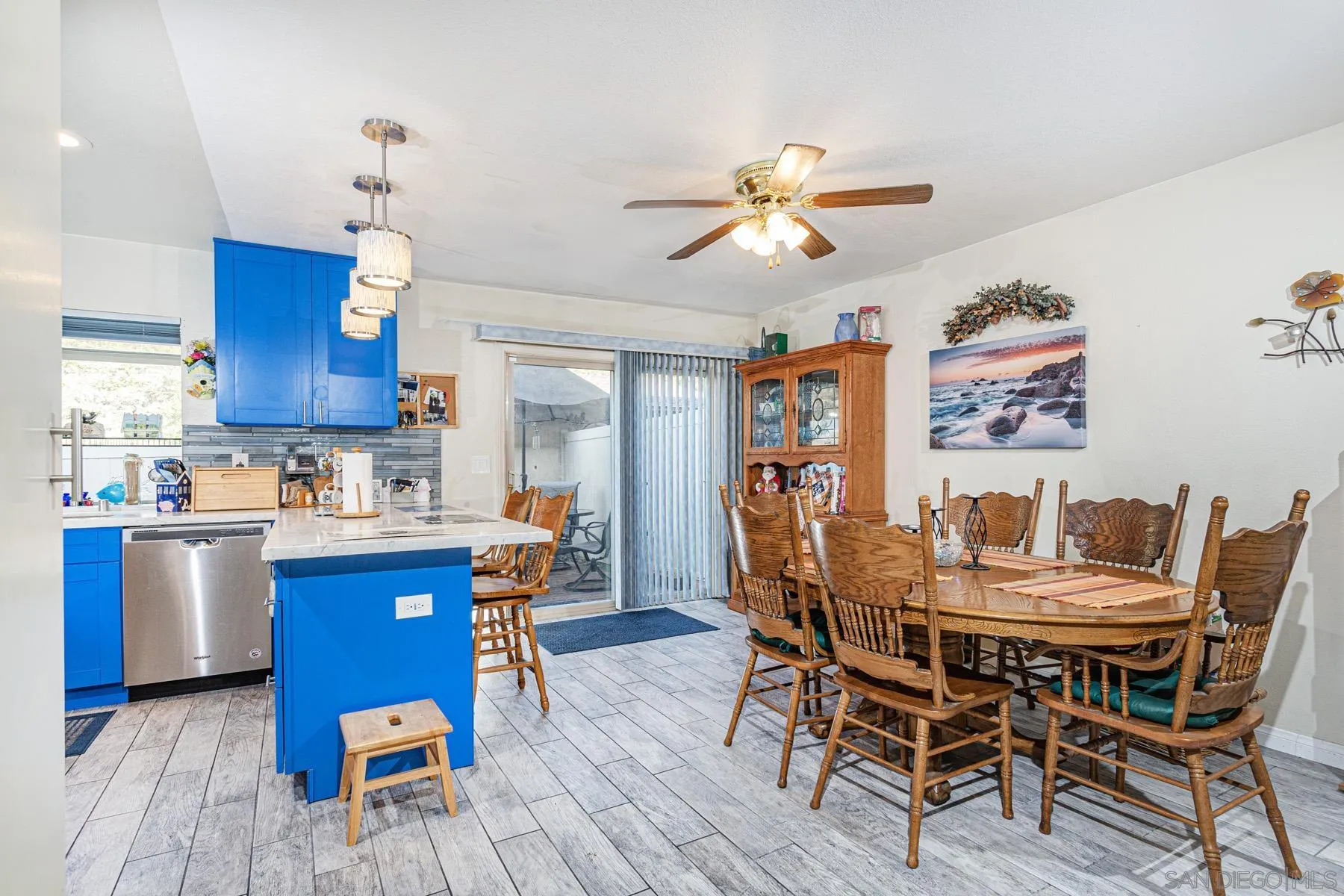 3433 Fairlomas Road National City, CA 91950 - Photo 8 of 43 a view of a dining room with furniture and wooden floor