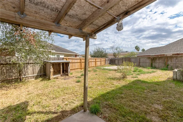 a view of swimming pool with seating area