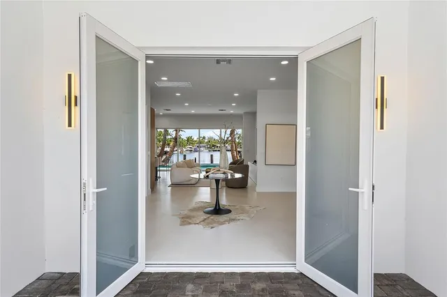 a view of a bathroom with a tub shower and a sink