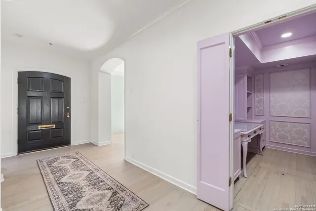 a view of a kitchen with electric appliances