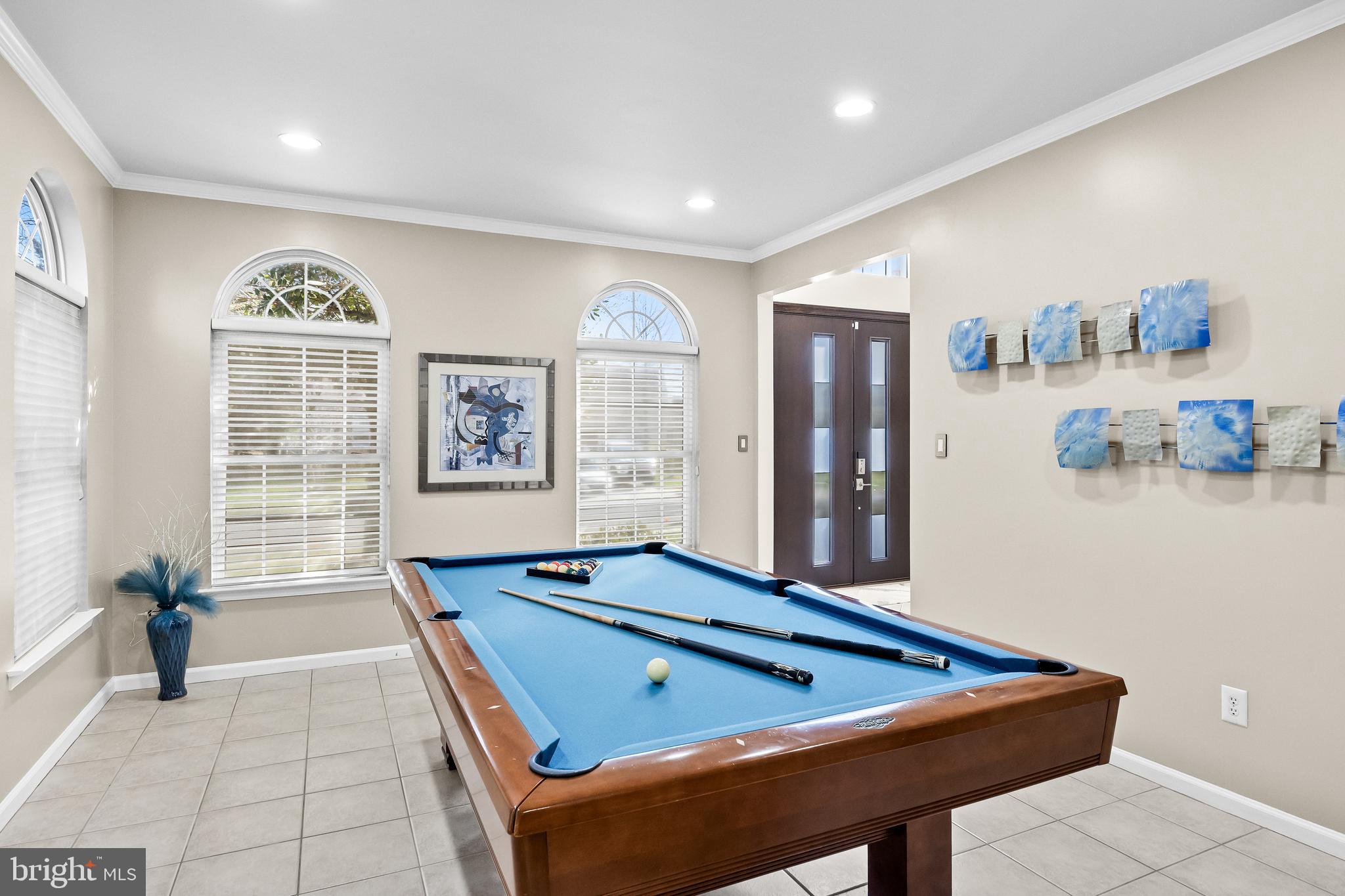2 Rothbury Drive Lumberton, NJ 08048 - Photo 19 of 54 a room with pool table and two windows
