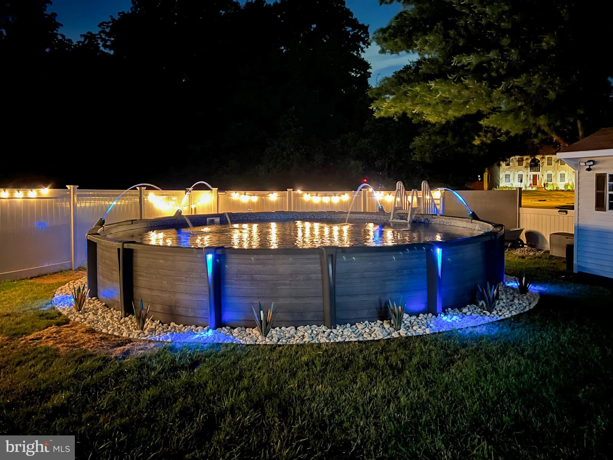 2 Rothbury Drive Lumberton, NJ 08048 - Photo 46 of 48 Homeowner Photo of Pool Fountains/Lights