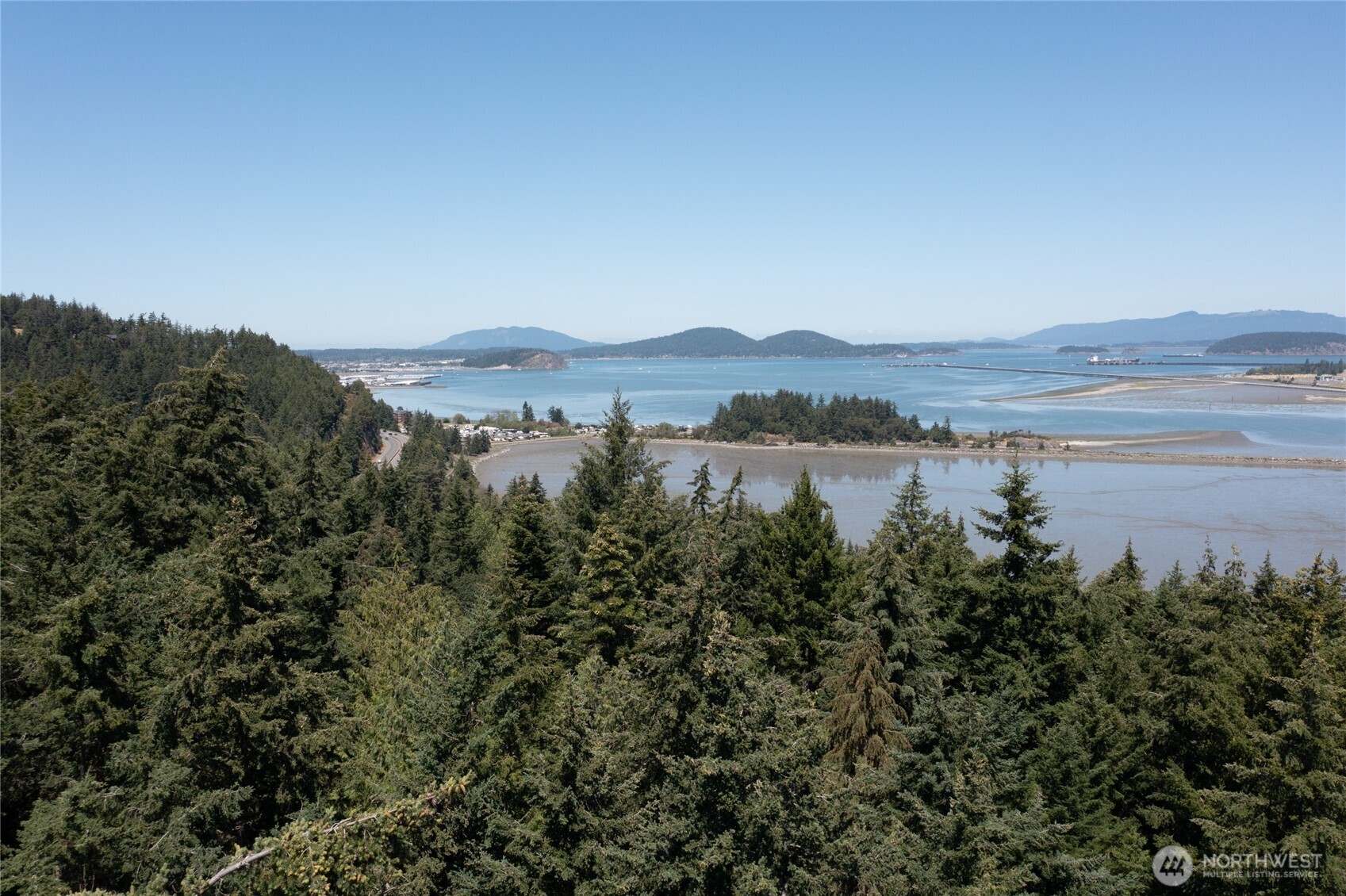 11711 Hummingbird Lane Anacortes, WA 98221 - Photo 9 of 10 a view of lake with mountain