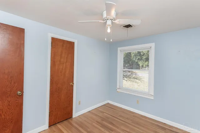 wooden floor in an empty room