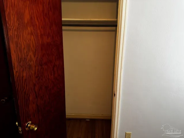 a view of a backyard of the house