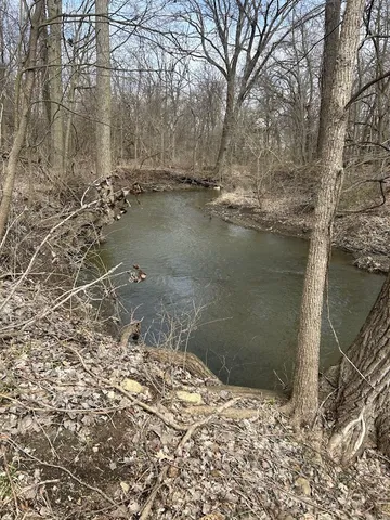 a backyard of a house