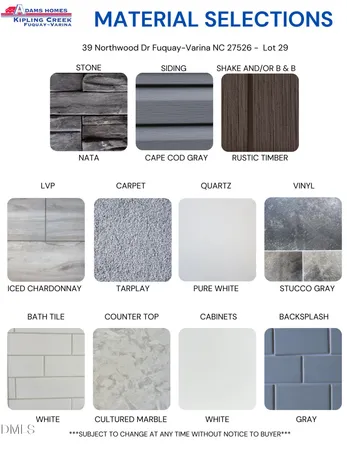 $440,750 | 39 Northwood Drive, Fuquay-Varina, NC 27526