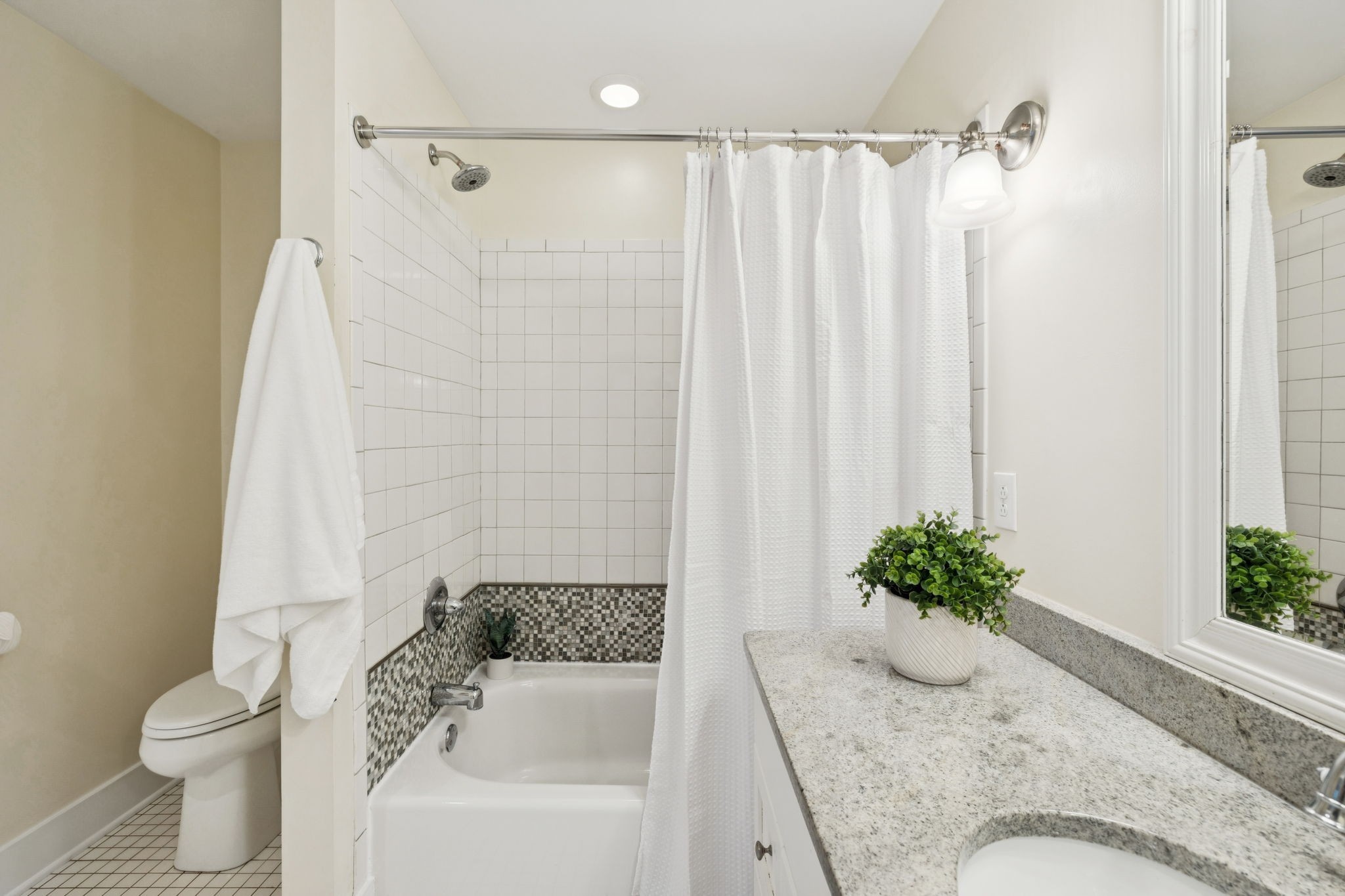 405 Lawrence Street Old Hickory, TN 37138 - Photo 30 of 52 a bathroom with a sink toilet and shower