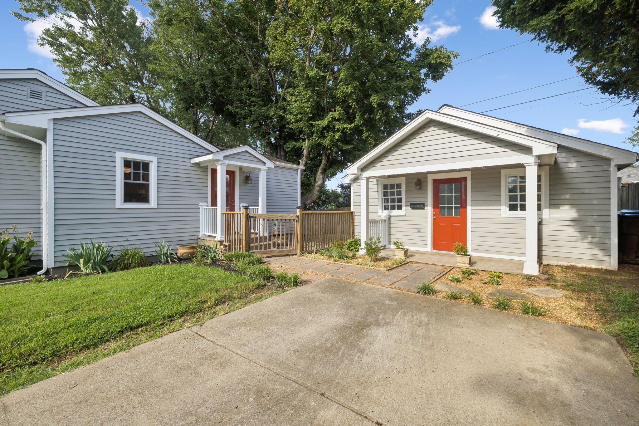 405 Lawrence Street Old Hickory, TN 37138 - Photo 38 of 52 a front view of a house with a garden and yard