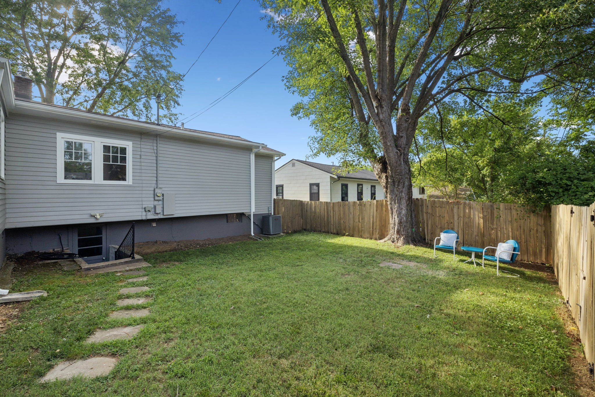 405 Lawrence Street Old Hickory, TN 37138 - Photo 46 of 52 a view of a backyard with a large tree