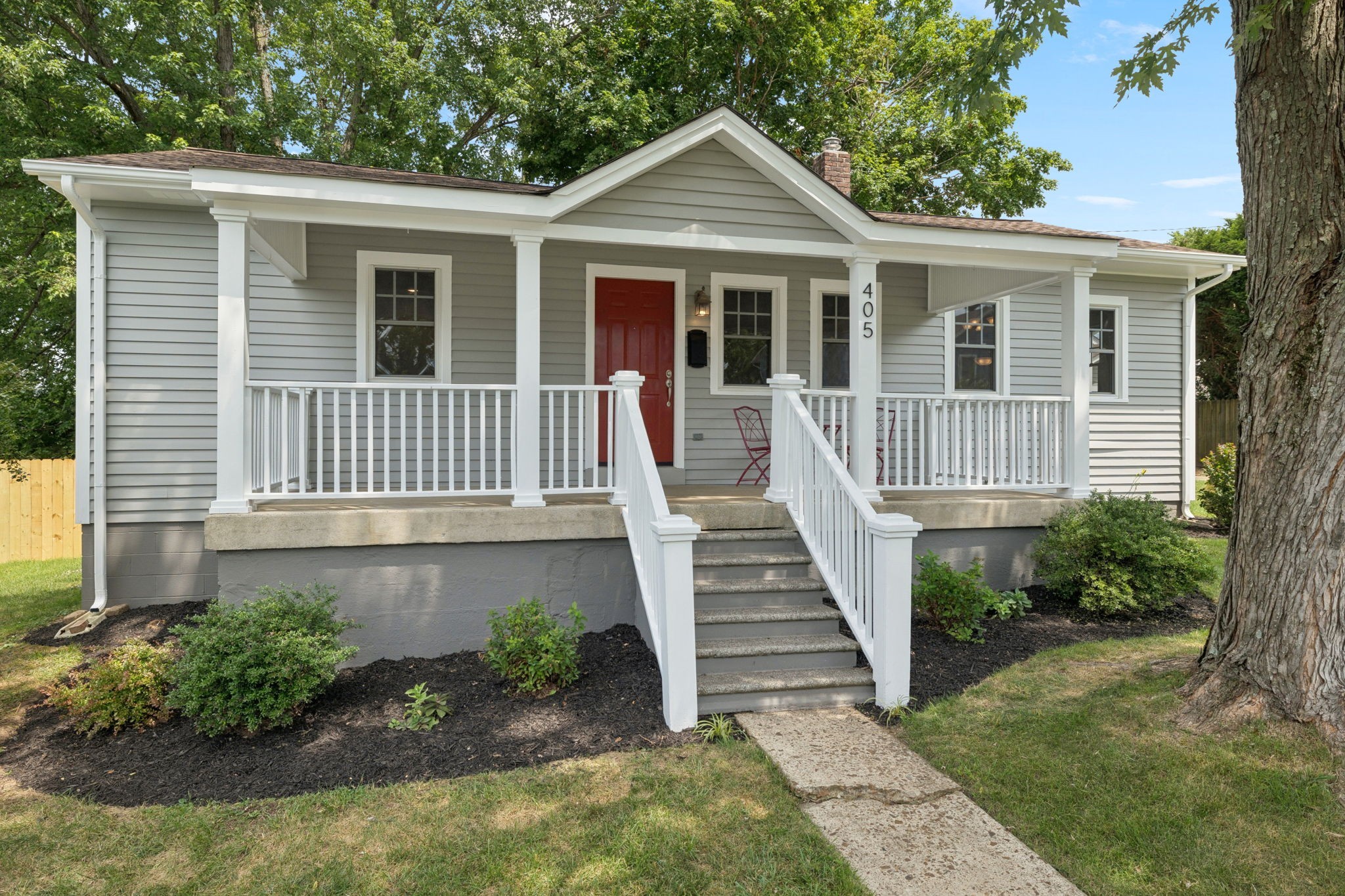 405 Lawrence Street Old Hickory, TN 37138 - Photo 9 of 52 a view of a house with backyard and garden